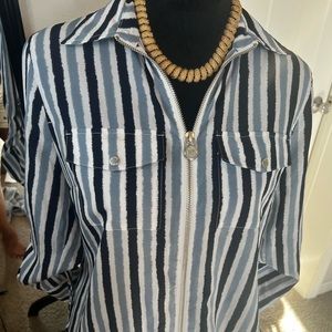 Micheal Kors zipper shirt